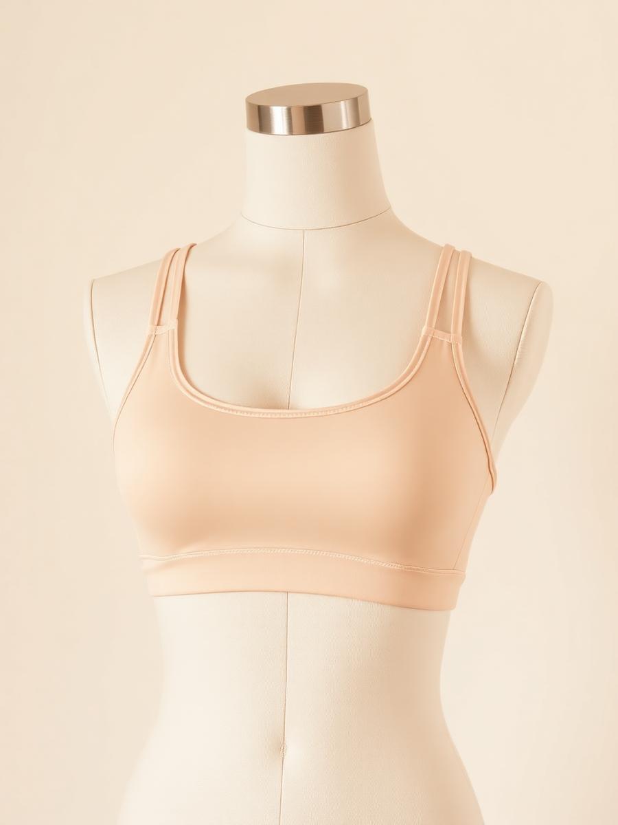 Top Sustentação Média Creme